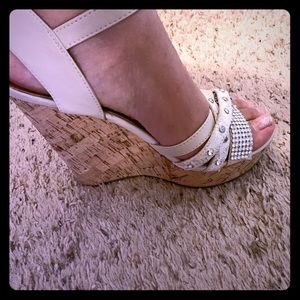Vanity Wedge Sandals